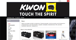 Desktop Screenshot of kwon-webshop.nl