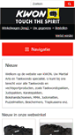 Mobile Screenshot of kwon-webshop.nl
